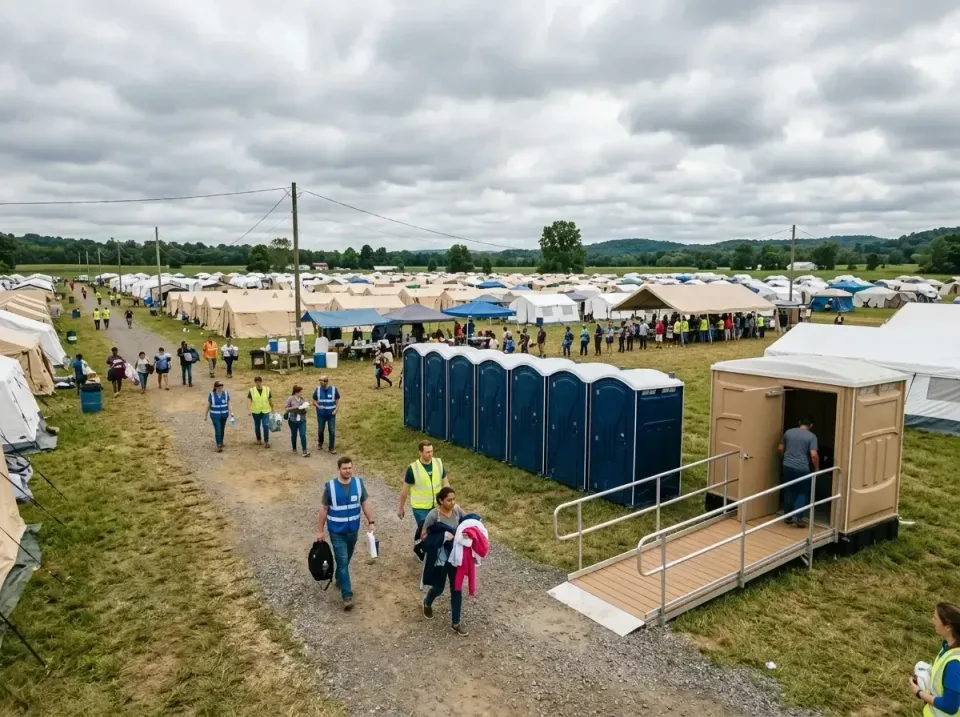 disaster-relief-camp-restrooms-010 — frequently asked questions, Dumpster & Portable Bathrooms Rental in Burley, WA